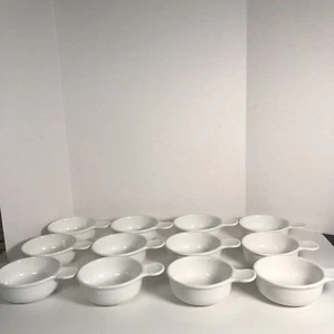 12 Grab It Bowls Handle Corningware 444ml P-150B Microwave French White 15oz - Picture 1 of 3