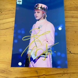 Bigbang G-Dragon Autographed Signed Photo K-POP Collection 5*7 2025D - Picture 1 of 1