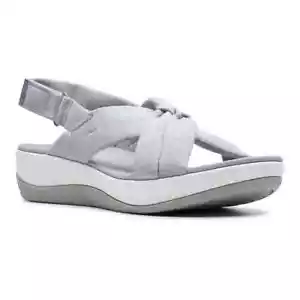 Clarks Arla Belle Women's Strappy Cross Band Sandals Open Toe NIB - Picture 1 of 15
