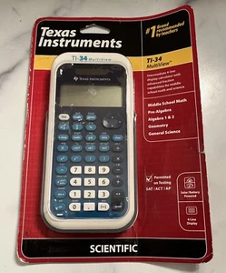 Texas Instruments TI-34 MultiView wissenschaftlicher Taschenrechner erlaubt ACT SAT AP (V4 - Bild 1 von 3