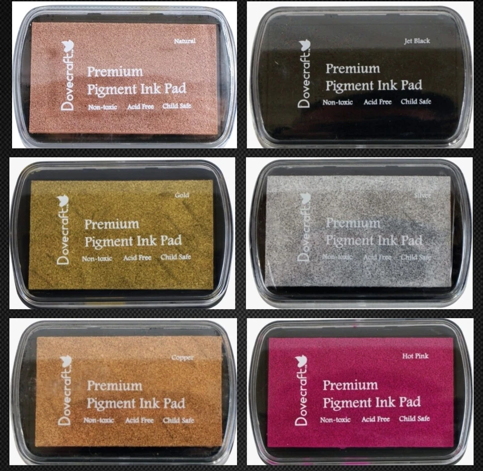 Dovecraft Premium Pigment Ink Pad - Cardmaking Stamping - Great Range of Colours - Image 1 of 1