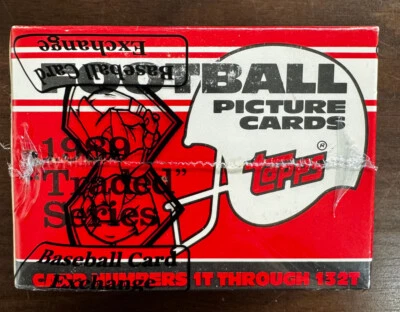 1989 Topps Traded Football Set BBCE Wrapped Sealed - Image 1 of 3