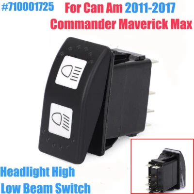 For Can Am Commander 800 800R 1000 Maverick MAX High Low Light Switch 710001725 - Image 1 of 4