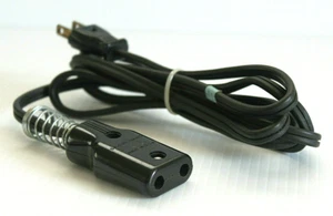 Vintage Leviton 5 Ampere 250 Volt - 10 Ampere 125 Volt Kleingeräte Netzkabel USA - Bild 1 von 8