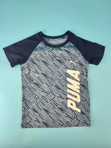 Puma Active Boy's Size 6 Blue Athletic T-Shirt EUC - Picture 1 of 8
