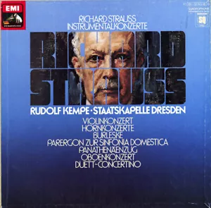 4LP Box STRAUSS Concertos KEMPE DAMM HOELSCHER FRAGER WEISE EMI C191-2743 Quadro - Picture 1 of 3