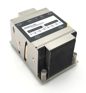 Support tr4-SP3/AMD epyc 7551/7601  225w 4 heat pipe computer copper bottom 2u - Afbeelding 1 van 4