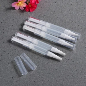 5 Pcs Refillable Plastic Empty Nail Oil Pen 3ml Nail Oil Pen - Picture 1 of 12