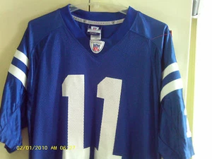 Indianapolis Colts NFL reebok Jersey (Anthony Gonzalez #11) SZ- Medium - Picture 1 of 5