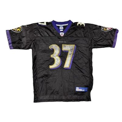 Reebok Baltimore Ravens Deion Sanders #37 Size XL Jersey - Image 1 of 4