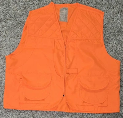 Master Sportsman Rugged Outdoor Hunting Gear Orange Vest 2XL - Image 1 of 4