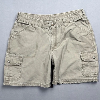 Женские бежевые шорты-карго Carhartt размер 30 универсальные повседневные для улицы - Изображение 1 из 3
