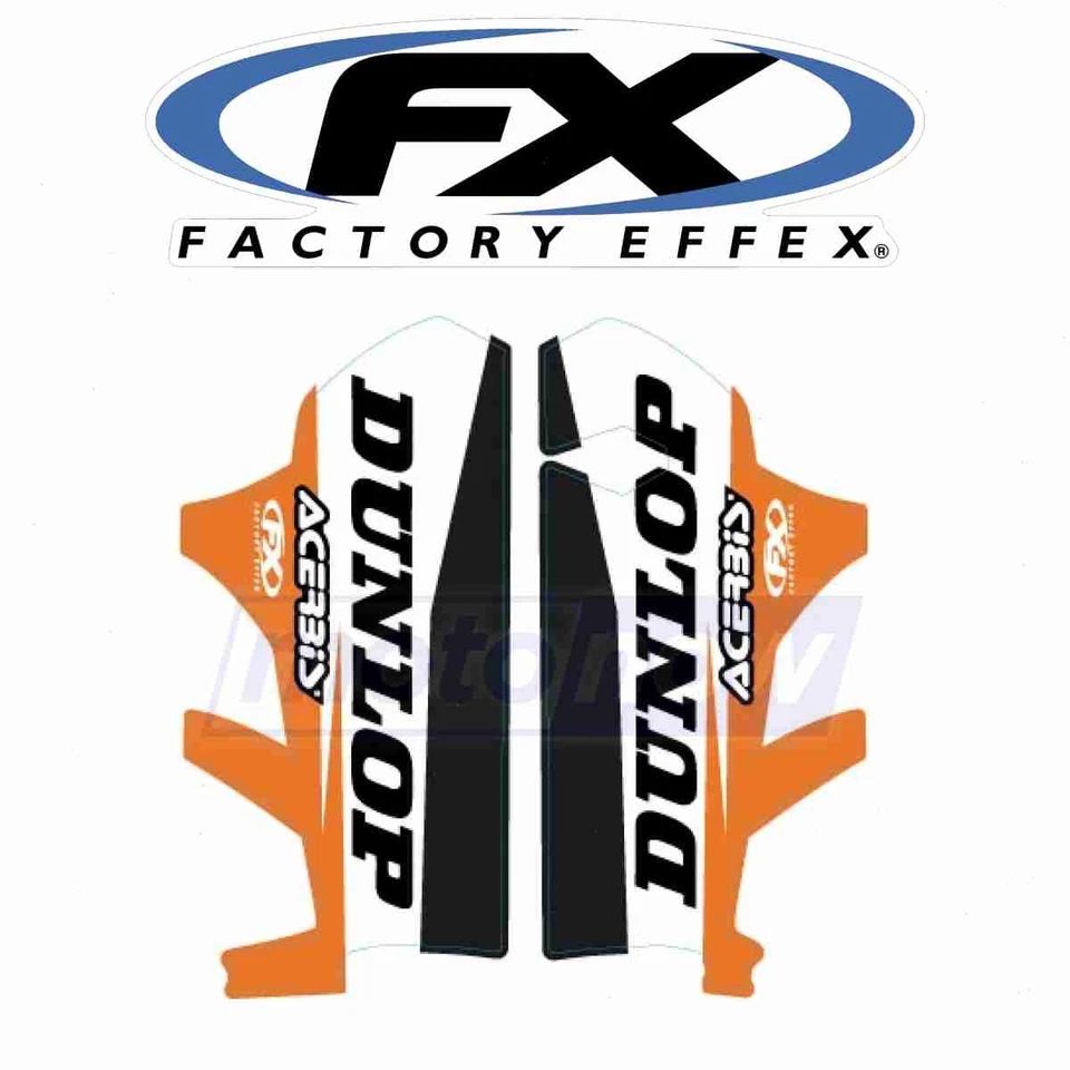 Factory Effex Lower Fork Guard Graphic for 2008 KTM 560 SMR - Graphics zr Foto 1 de 4