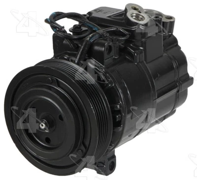 Compresor-compresor de aire acondicionado 4 estaciones 97566 Reman se adapta 03-09 Saab 9-5 Foto 1 de 4