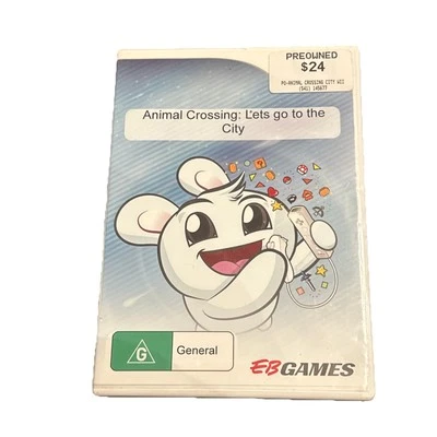 Animal Crossing Lets Go To The City Nintendo Wii 2008 PAL Preowned Store Game - Image 1 of 4