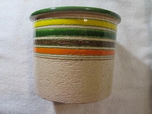 MCM Aldo Londi Bitossi Pottery Planter Rosenthal Netter 1960s Original Label - Picture 1 of 6