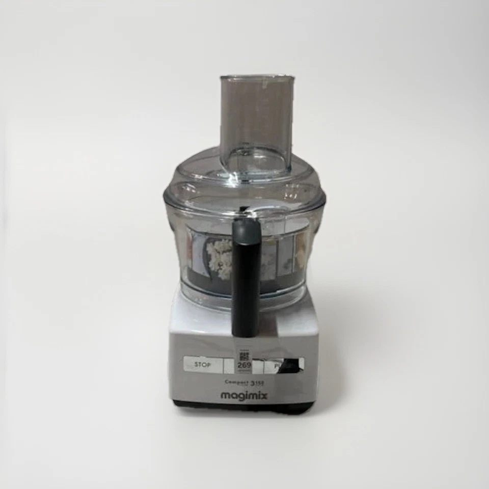 Magimix Compact 3160 Auto Multifunction Food Processor White | New No Box - Image 1 of 4