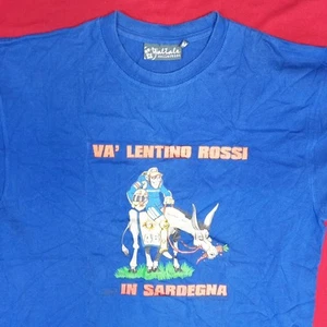 VALENTINO ROSSI VA' LENTINO ROSSI IN SARDEGNA T SHIRT TG L THE DOCTOR WALTALE - Foto 1 di 13