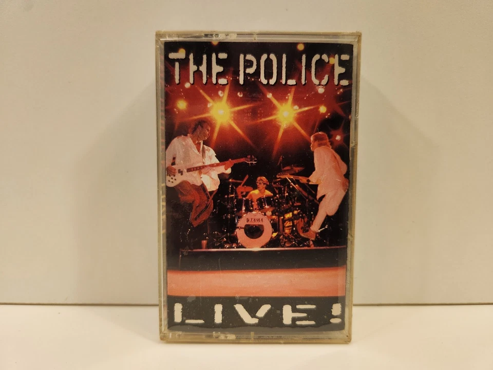 The Police Live Cassette Tapes 2 Tape Collection Sting SEALED New 1995 VTG 90s  - Image 1 of 3