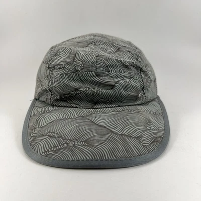 Patagonia Spoonbill 5 Panel Strap Back Hat Rare Vintage 90’s Topography Size Med - Image 1 of 4