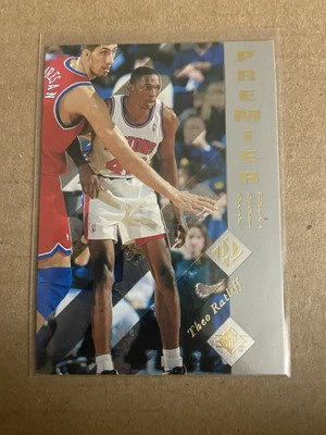 1995-96 SP Rookie RC #153 Theo Ratliff Detroit Pistons Basketball Card - Image 1 of 2