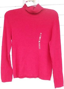 RED~PLUS SAG HARBOR~XL~SEXY~TURTLENECK~LONG SLEEVE~TOP~SWEATER~NEW - Picture 1 of 1