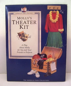 American Girl Molly Theater Kit Pleasant Company - Picture 1 of 2