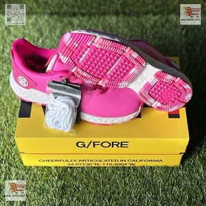 G/FORE GFORE MG4+ Limited Solid Golf Shoe Sneaker ⛳️ LADIES 5 ⛳️ Pink Camo - Picture 1 of 9