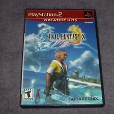 Final Fantasy X (PlayStation 2, 2001 PS2)-Complete
