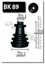 Genuine SHAFTEC Front Outer CV Boot for Peugeot 309 1.4 Litre (10/1991-10/1992)