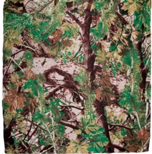 Wyoming Traders Camouflage Wild Rag 100% Silk Western Jacquard Scarf 34.5" - Picture 1 of 2