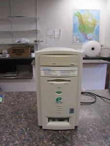 Vintage Emachines Etower 366c Retro Pc Case Cyrix M II-366 CPU 64MB RAM NO HDD - Photo 1/11