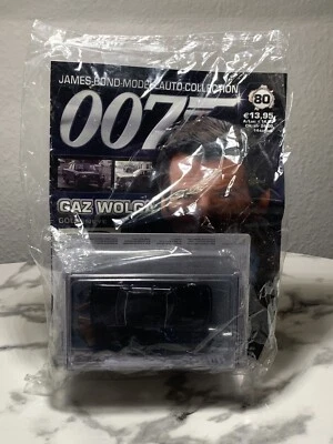 James Bond Modellauto-Collection Nr. 80 GAZ Wolga mit Heft OVP / NEU - Bild 1 von 4