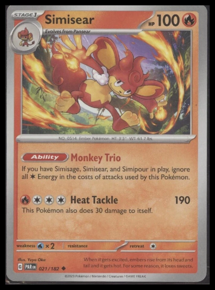 SV04: Paradox Rift #021/182 Simisear - Image 1 of 1