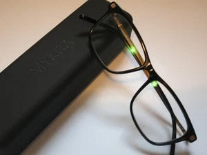 Mykita Lite ESJA C919 Black Gold Optique Glasses Eyewear Eyeglasses Frame NEW - Picture 1 of 6