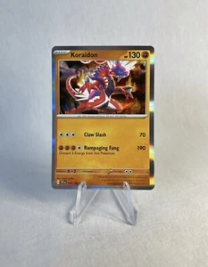 Pokémon TCG Koraidon Holo Rare 124/198 Scarlet and Violet - Picture 1 of 2