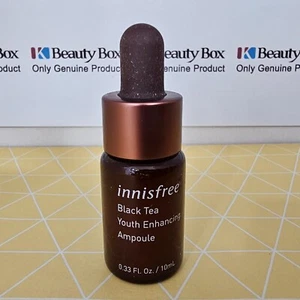 Ampolla potenciadora juvenil INNISFREE té negro 10 ml ampolla antienvejecimiento HECHA EN COREA - Imagen 1 de 8