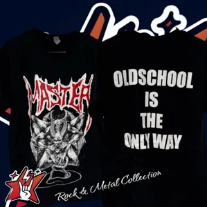 Master Official T-Shirt New Size M Death Thrash Metal Obituary Bolt-Thrower - Picture 1 of 2