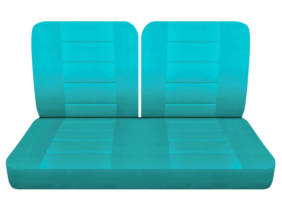 Se adapta a Ford Deluxe 1947 sedán de 2 puertas cubiertas de asiento delanteras 50-50 superior e inferior sólida Foto 1 de 1