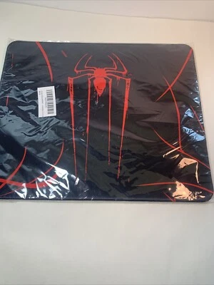 Marvel The Amazing Spider-Man Mouse Pad Black and Red 12 x 10 Inches ~ New - Image 1 of 3