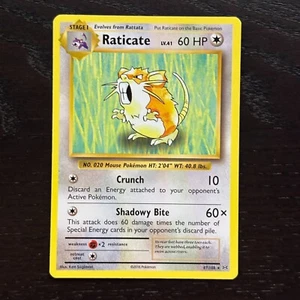 Raticate 67/108 Pokemon Evolutions XY Regular Rare Card LP - Picture 1 of 2