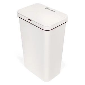 SIMPLI-MAGIC 79502 13 Gallon Touchless Sensor Trash Can, Rectangle Garbage Bin,  - Picture 1 of 12