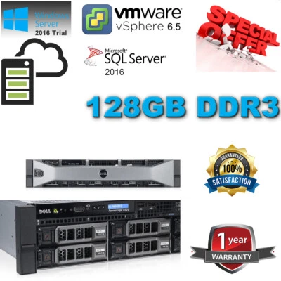 Dell PowerEdge R520 DUAL Xeon E5-2430L 2.50GHz Turbo 12C 128GB DDR3 12TB SAS 3.5 - Image 1 of 4