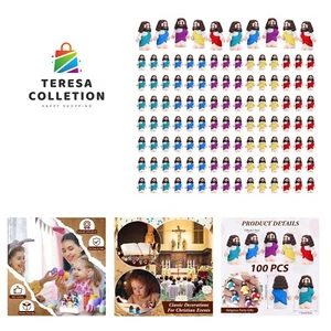 100 Pcs Jesus Toys Original Design Mini Rubber Little Jesus Figurine to Hide ... - Picture 1 of 7