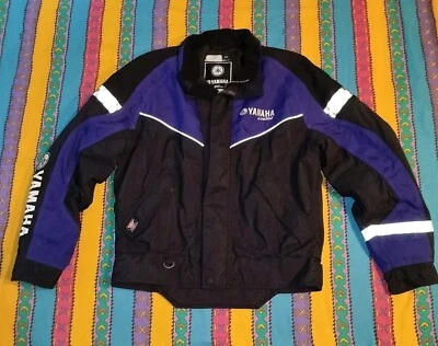 Vintage Yamaha Reima TEC X Gr. M Jacke Cold Weather Wear Snowmobile Kariert - Bild 1 von 4