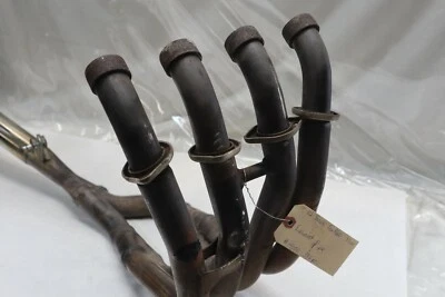 Tubo de escape para motocicleta Suzuki GSXR600 2002 plateado 14100-39F10 OEM Foto 1 de 4