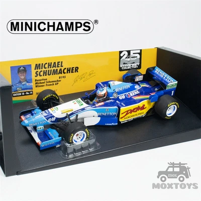 MINICHAMPS 1:18 BENETTON B195-#1 MICHAEL SCHUMACHER - WINNER FRENCH GP Model Car - Image 1 of 4