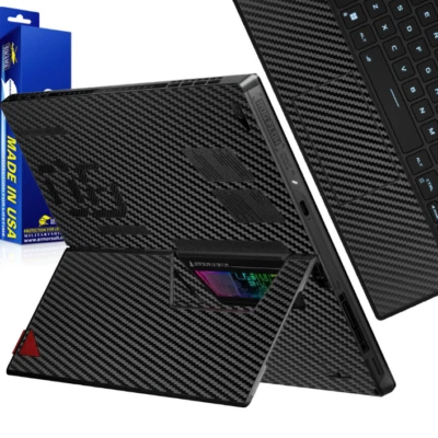 Armorsuit  Black Carbon Fiber Skin Wrap Film ASUS ROG Flow Z13 (2022) - Image 1 of 4