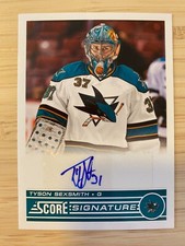 2013-14 Panini Rookie Anthology Score Signatures Tyson Sexsmith #SS-TSE Auto NHL
