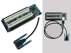 Riser Converter Minipcie For PCI 2 Ports - Mpcie 32 Bis 33MHz - Picture 1 of 1